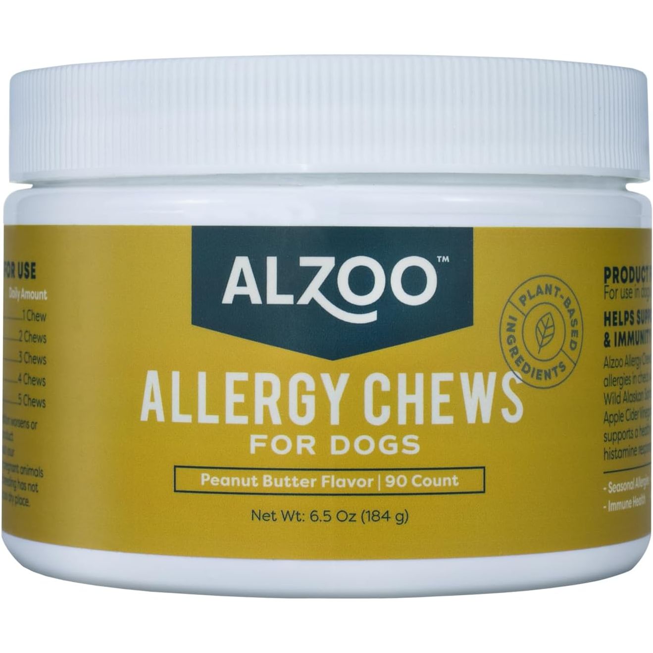 ALZOO Soft Chew Supplements for Dogs - 90 count