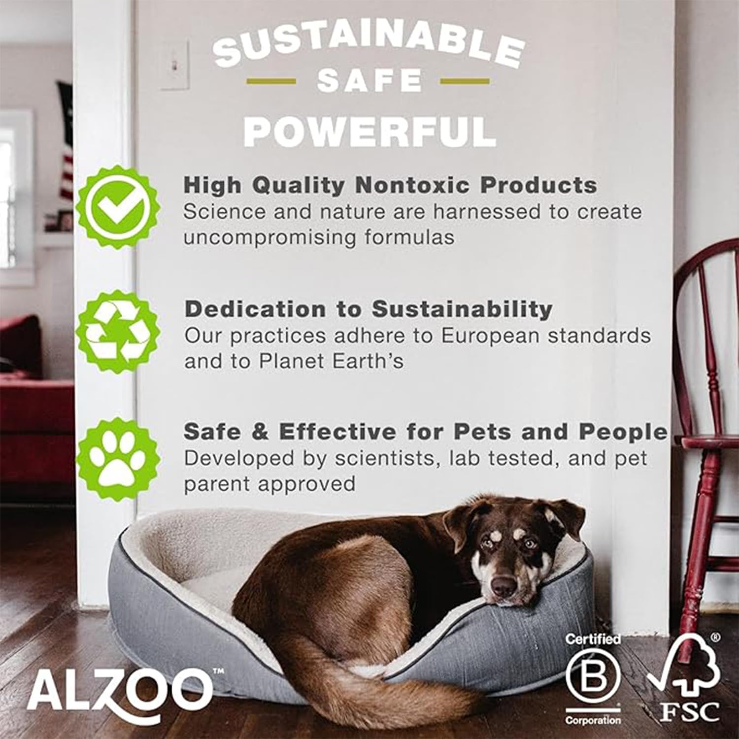 ALZOO On-the-Go Calming Wipes for Cats & Dogs with Pheromones