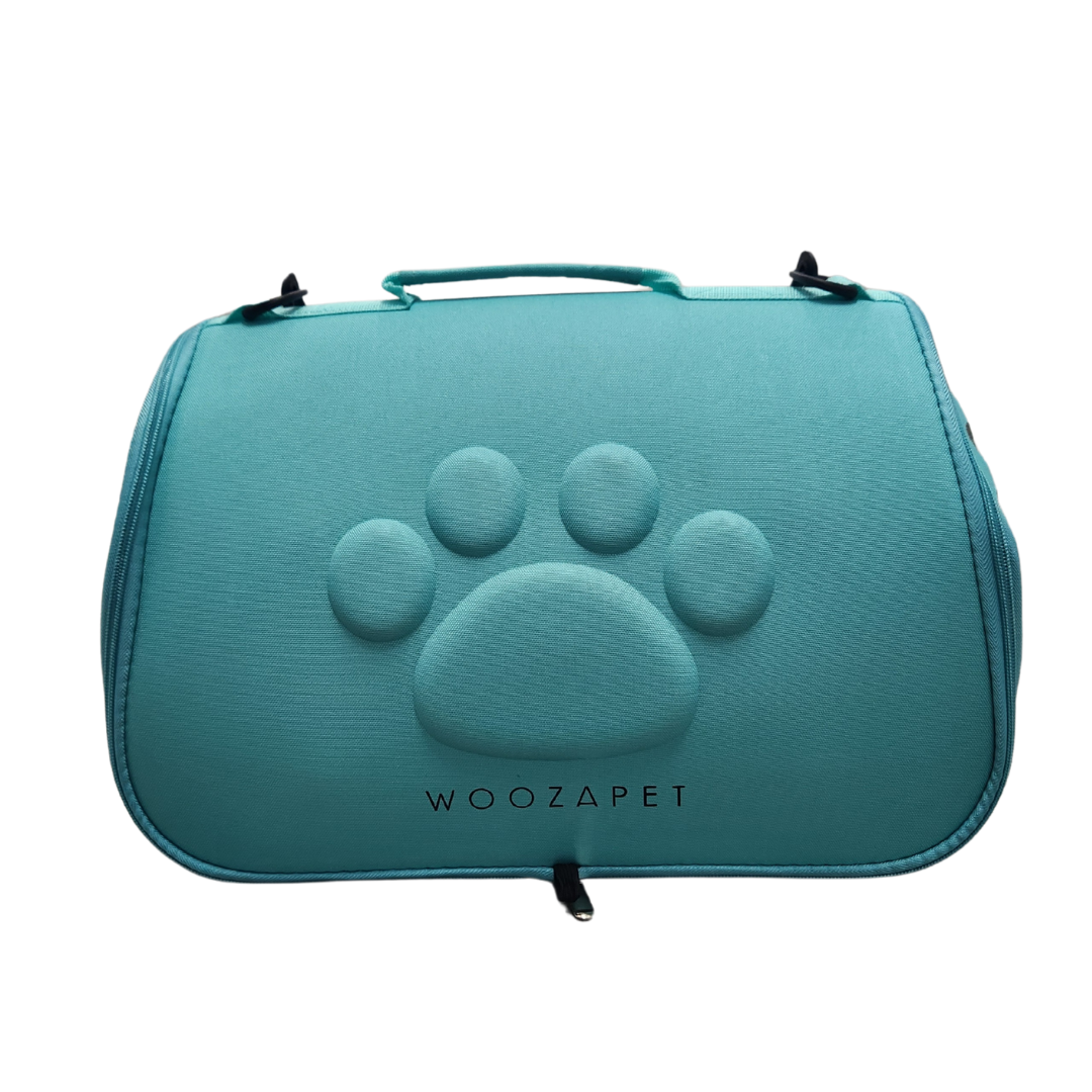 WOOZAPET Black Travel Pet Carrier For Dogs or Cats