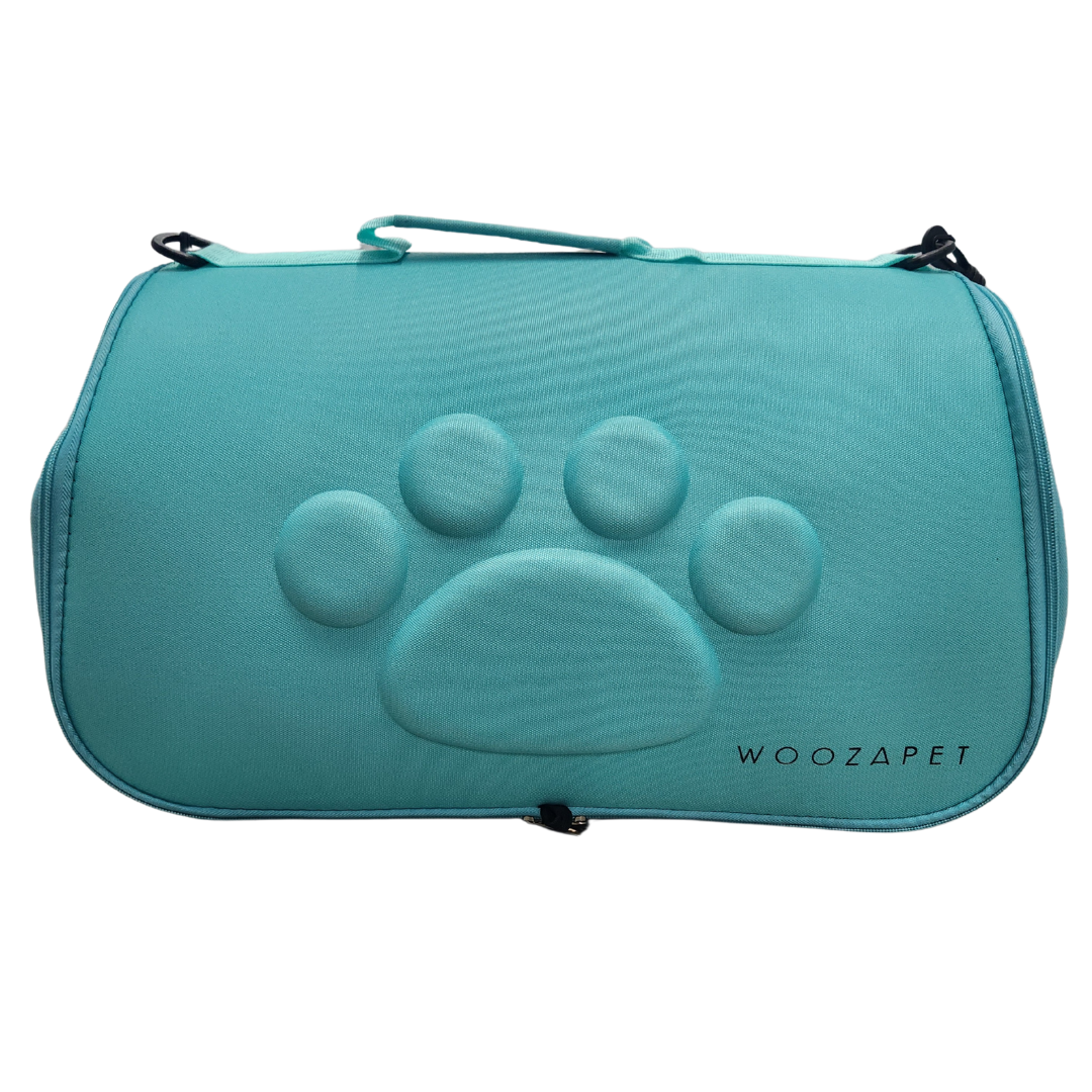 WOOZAPET Black Travel Pet Carrier For Dogs or Cats