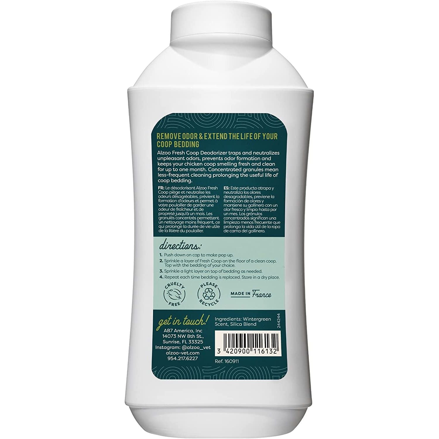 ALZOO My Fresh Coop - Evergreen Chicken Coop Deodorizer 26oz.