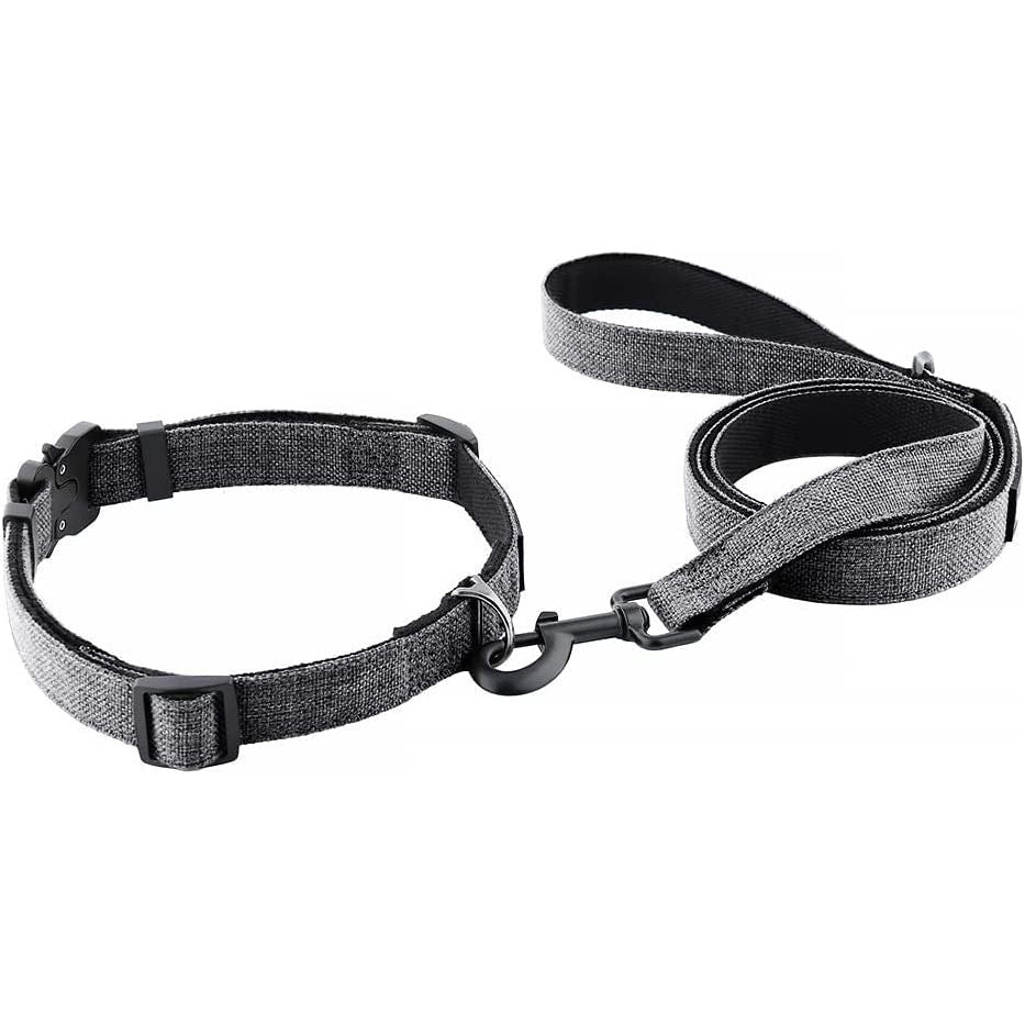 Drop Collar Natural Material Easy One Click Adjustable Dog Collar