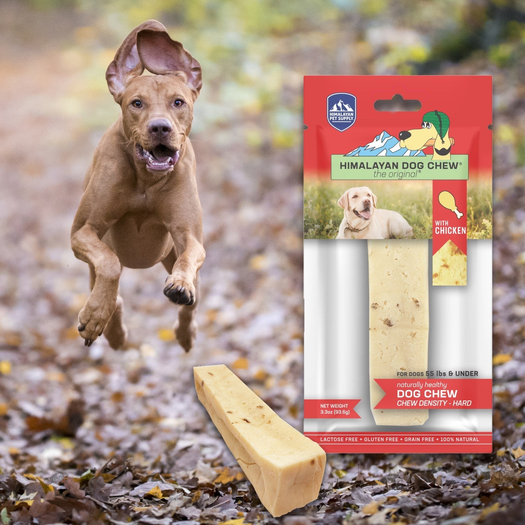 Himalayan Dog Chew | Chicken Flavor XLarge for Dogs 55 Lbs & Larger