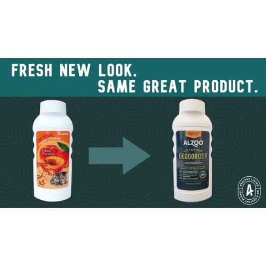 ALZOO Litter Box Deodorizer for Cats - Island Paradise 26oz.