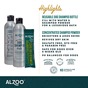 ALZOO Concentrated Shampoo Bundle Box