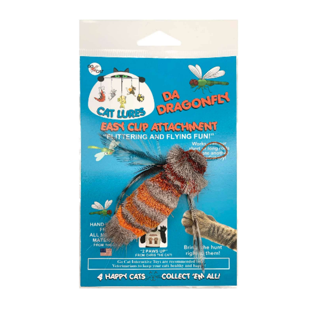 Go Cat Da Bird Cat Toy Refill Accessories, Da Dragonfly