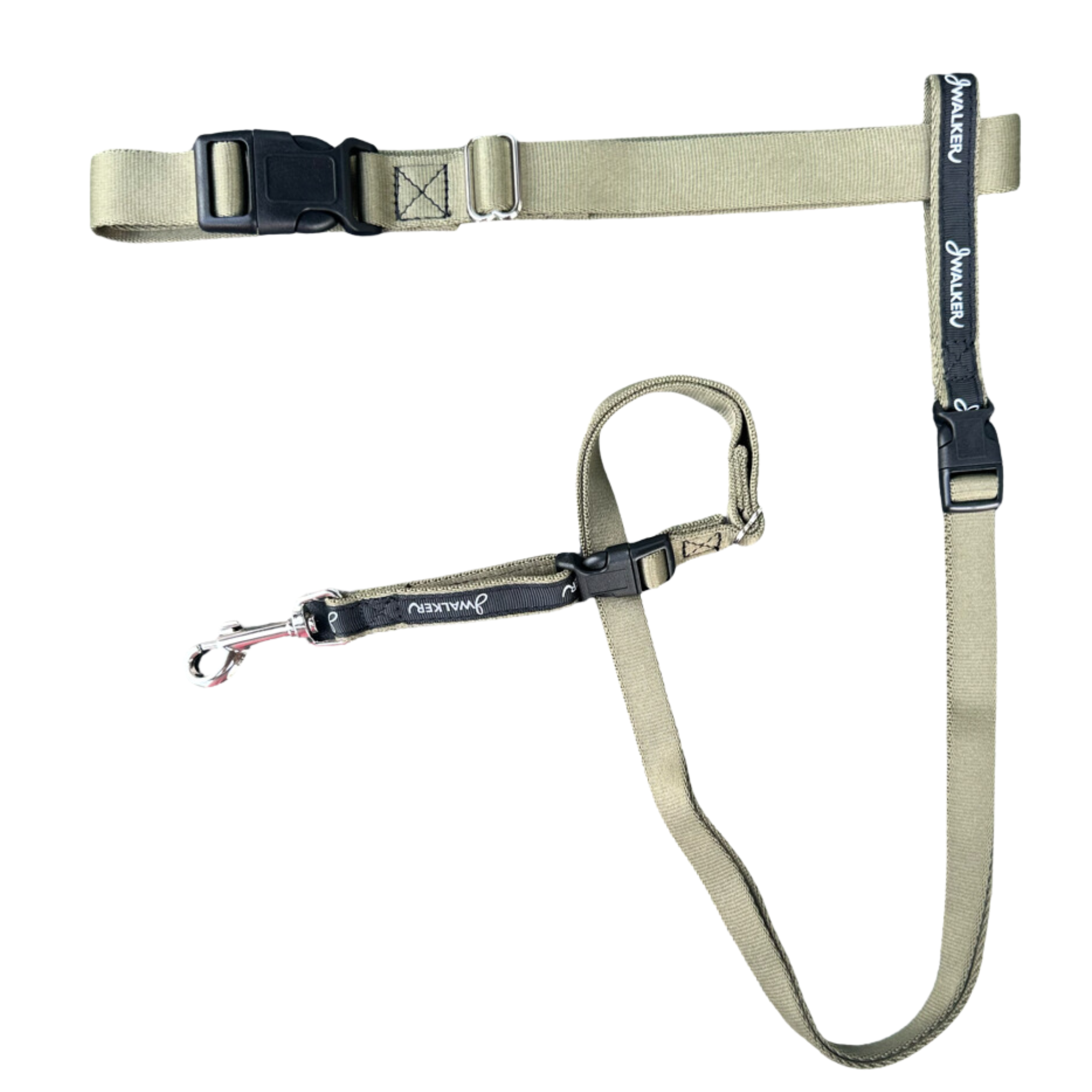 JWalker Dog 4-in-1 Hands-Free Walking Utility Dog Leash, Large