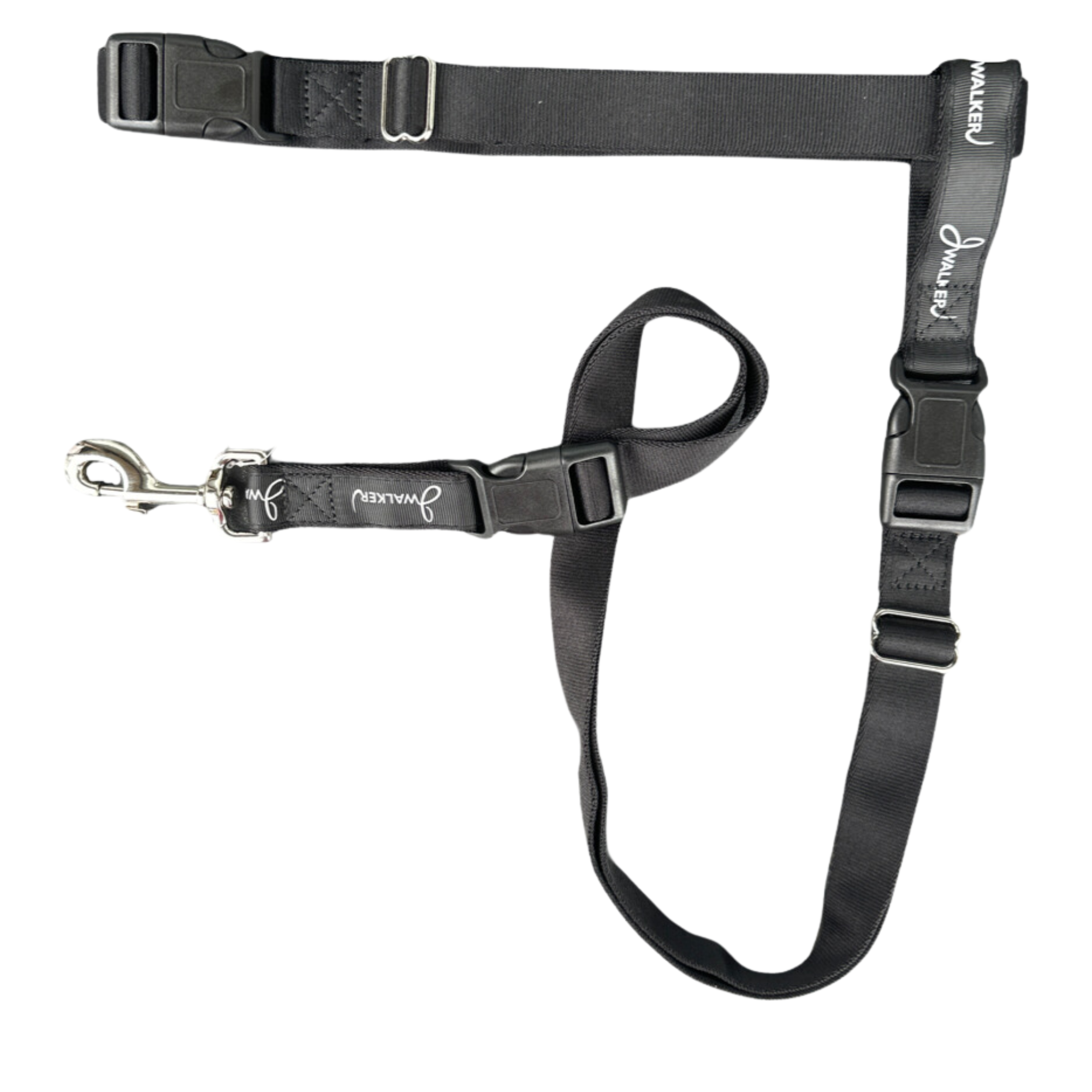 JWalker Dog 4-in-1 Hands-Free Walking Utility Dog Leash, Large