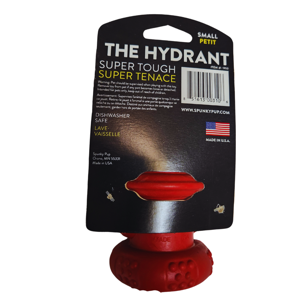 Spunky Pup The Hydrant Chew Toy for Dogs, Small