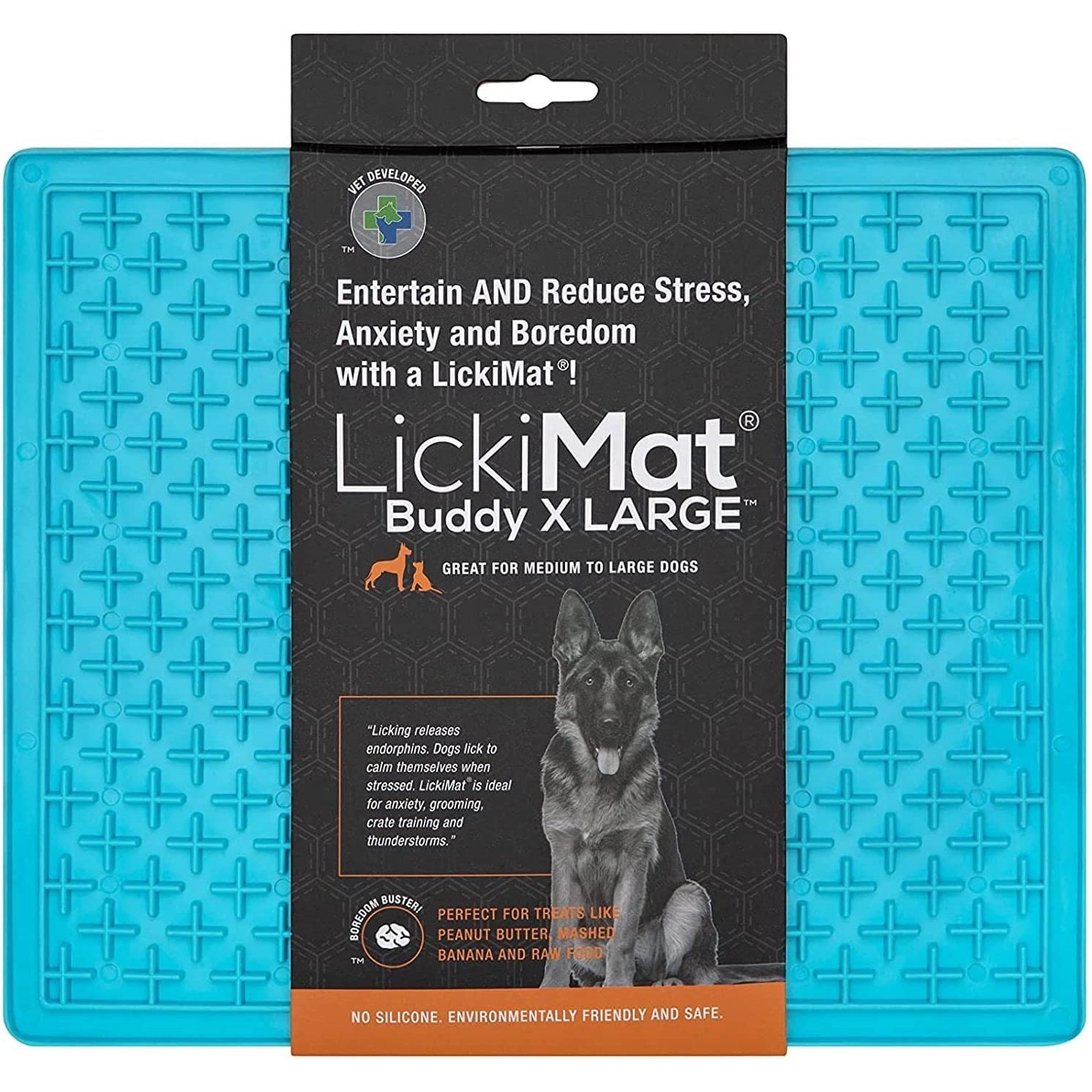 LickiMat Buddy X Large Breed Dog Lick Mat