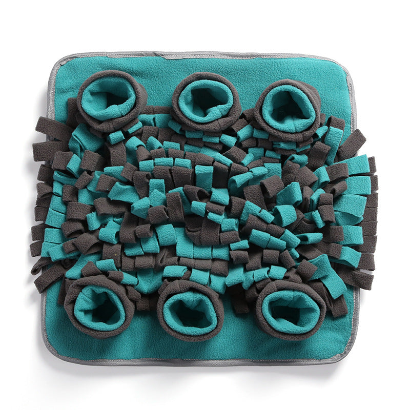WOOZAPET Snuffle Mat Boredom Buster Interactive Puzzle Feeding Mat for Dogs