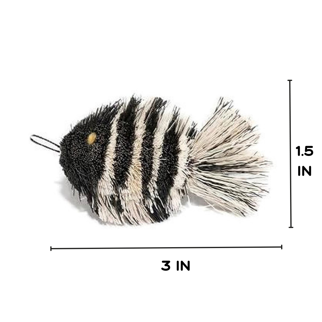 Go Cat Da Bird Cat Toy Refill Accessories, Da Zebra fish