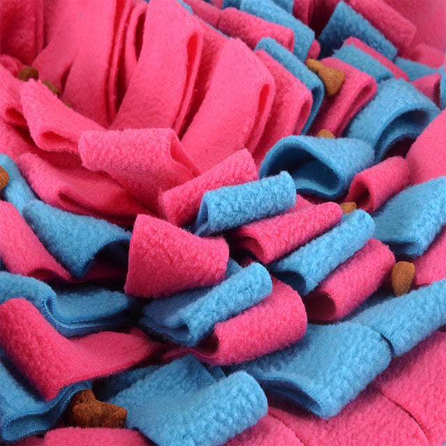 WOOZAPET Snuffle Mat Boredom Buster Interactive Puzzle Feeding Mat for Dogs
