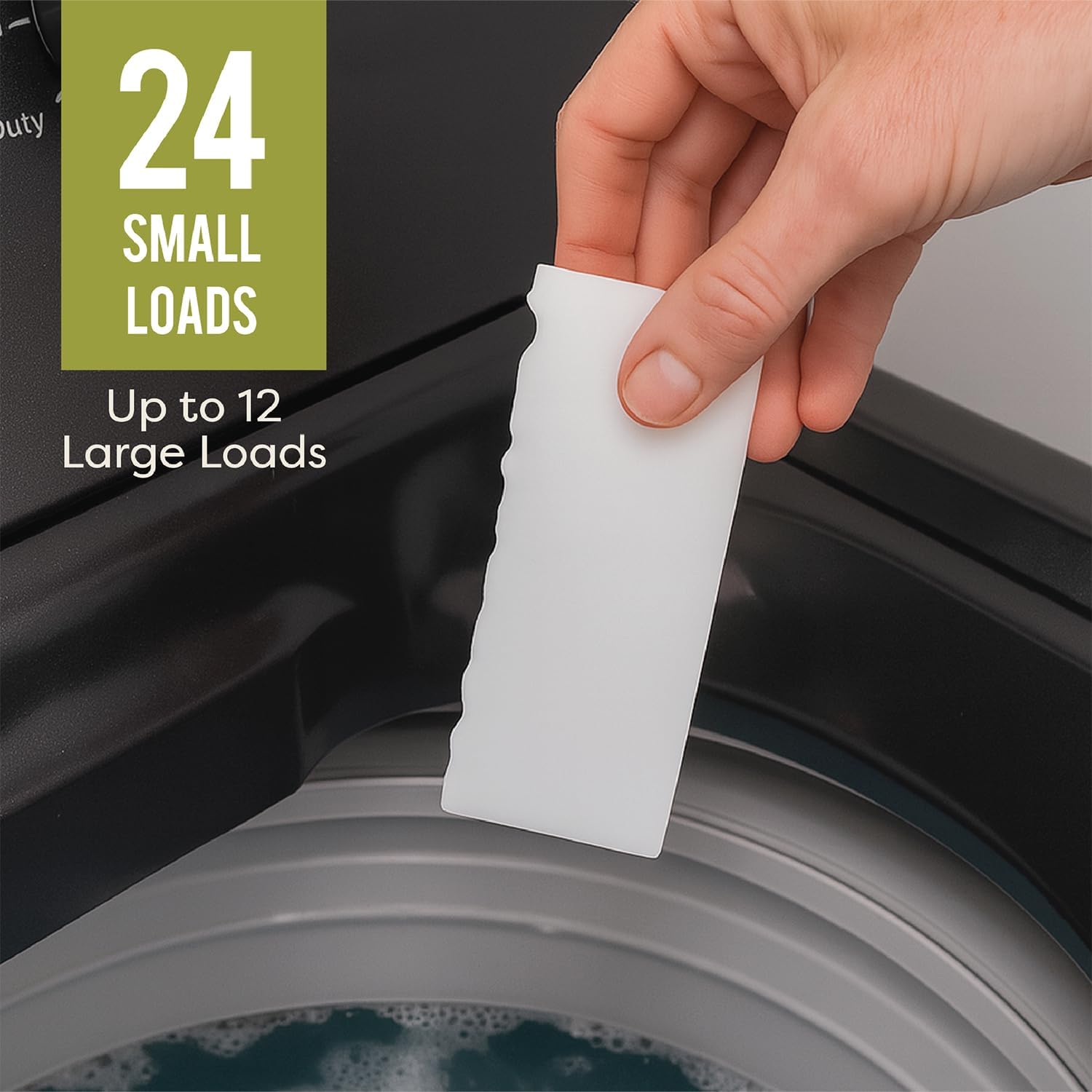 ALZOO Laundry Detergent Strips For Pet Laundry, 12 Sheets