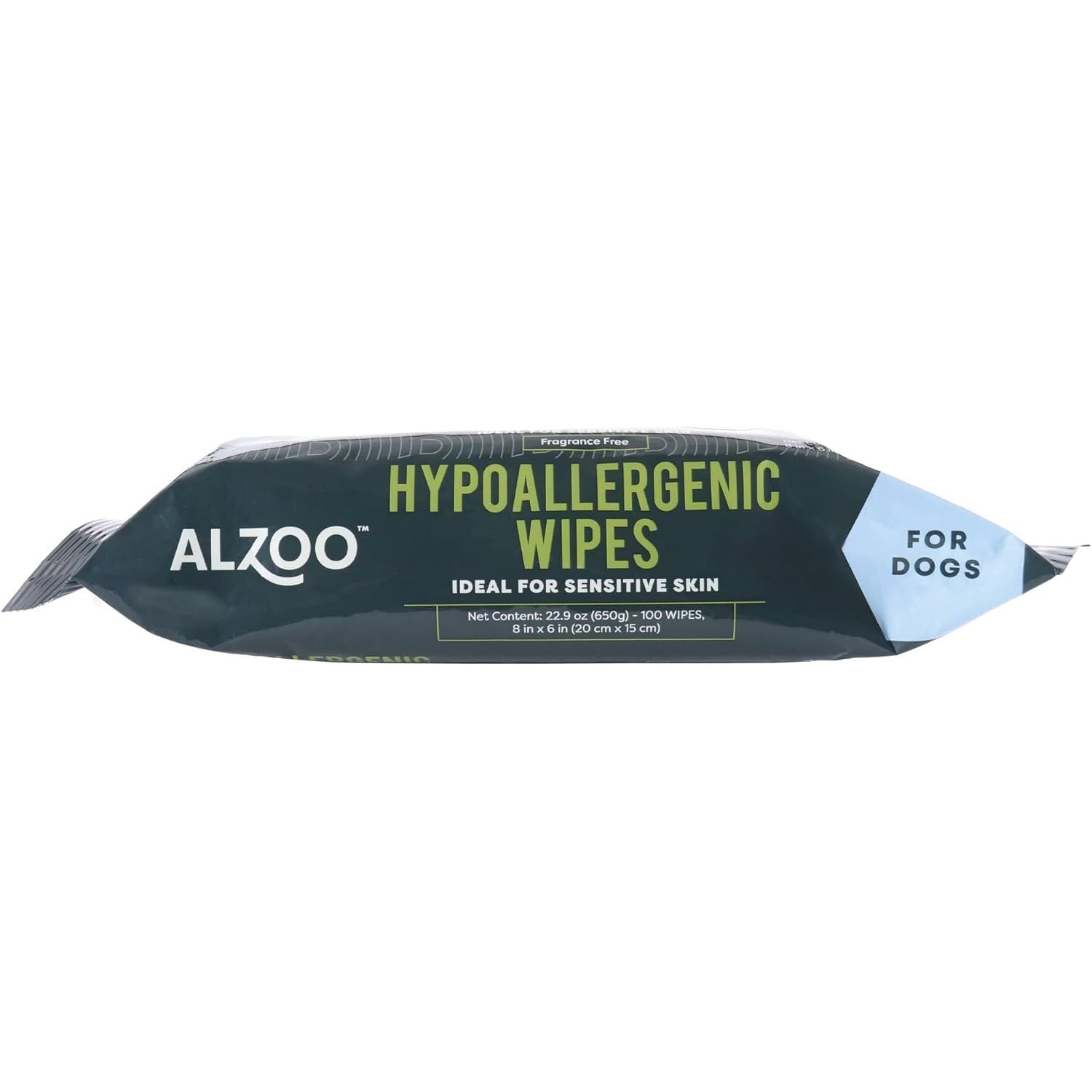ALZOO Plant-Based Grooming Hypoallergenic Wipes for Dogs