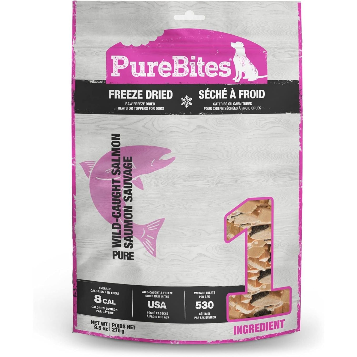 PureBites Freeze-Dried Salmon Dog Treats