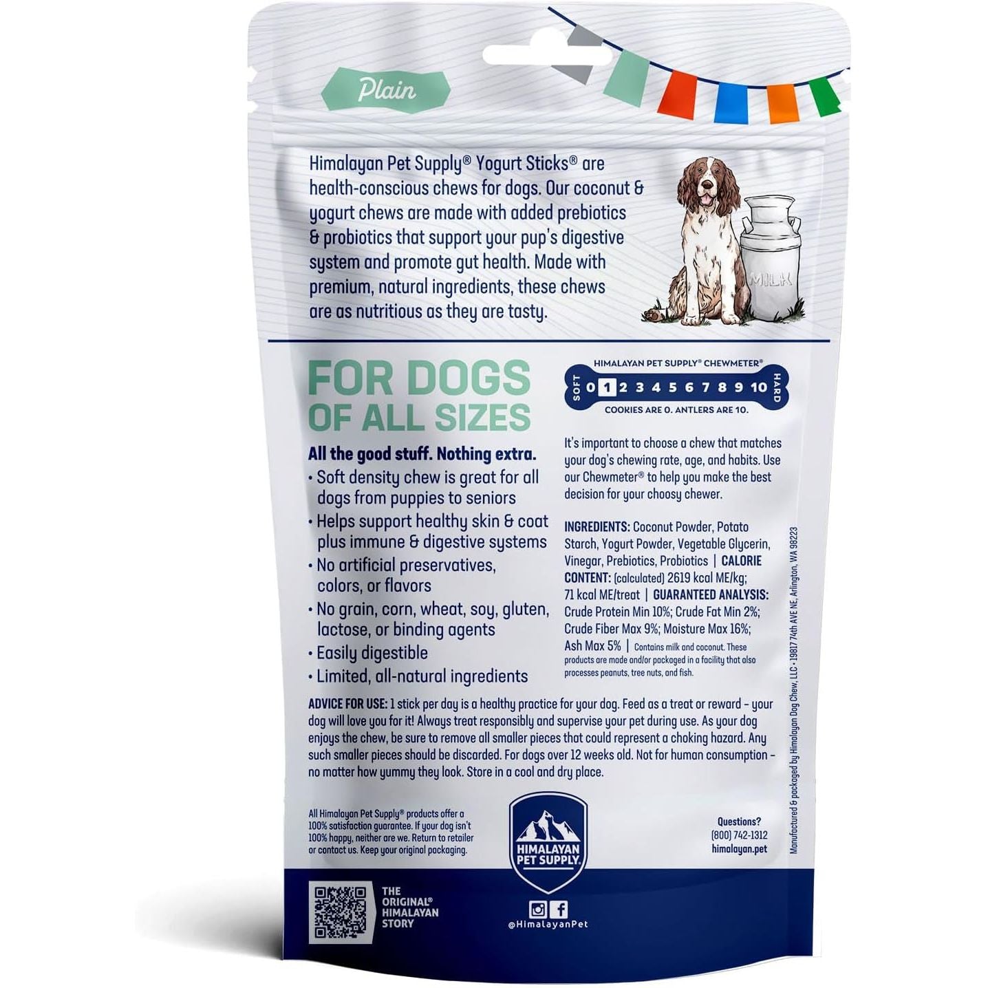 Himalayan Pet Supply Health and Wellness Yogurt Sticks