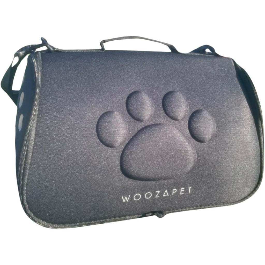 WOOZAPET Black Travel Pet Carrier For Dogs or Cats
