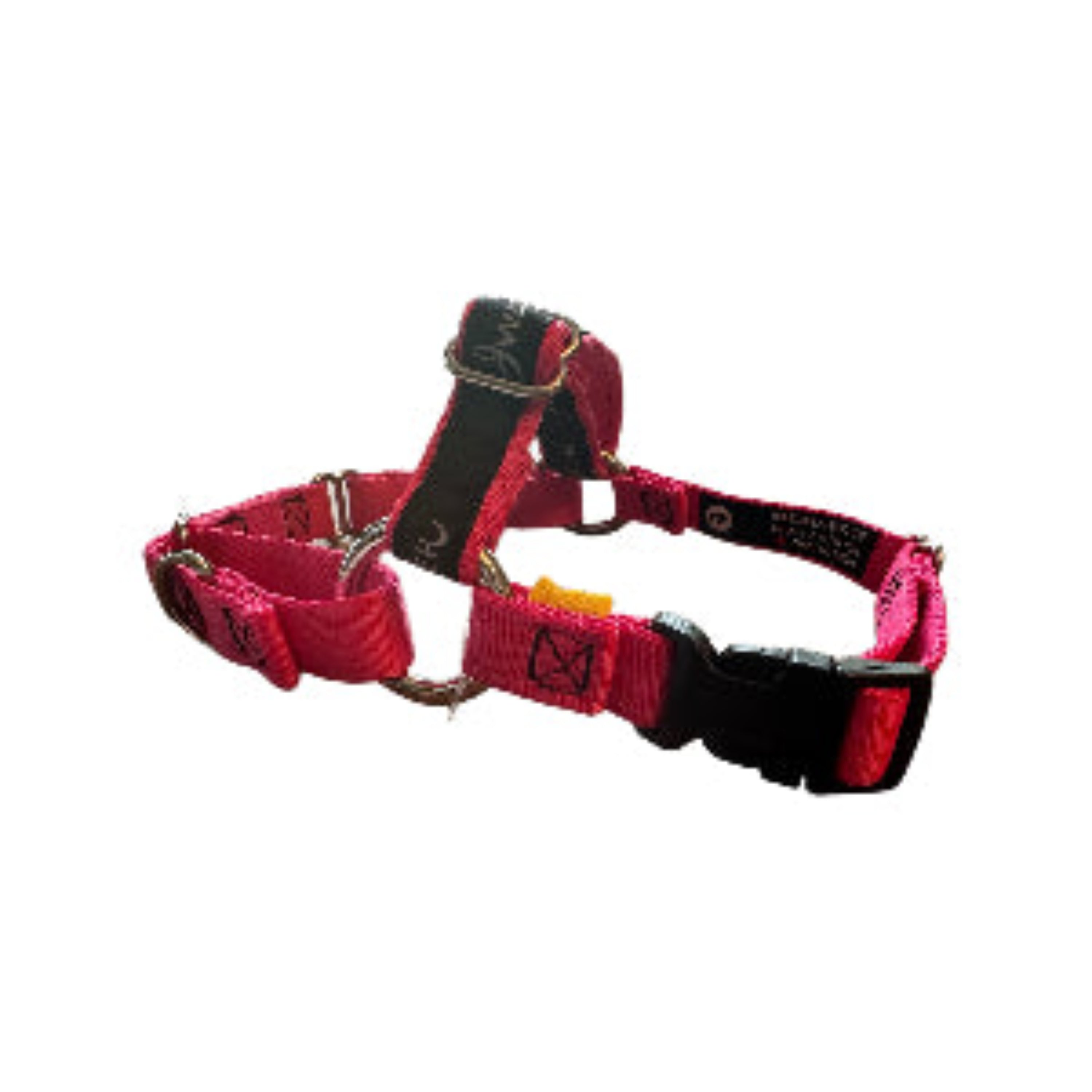 JWalker Side Attachment No-Pull Dog Harness, Cardinal Red