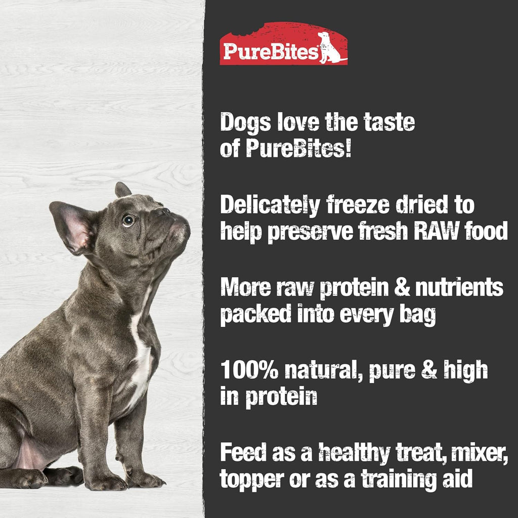 PureBites Freeze-Dried Chicken Dog Treats — Single Ingredient