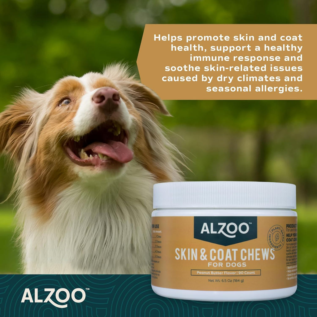 ALZOO Soft Chew Supplements for Dogs - 90 count