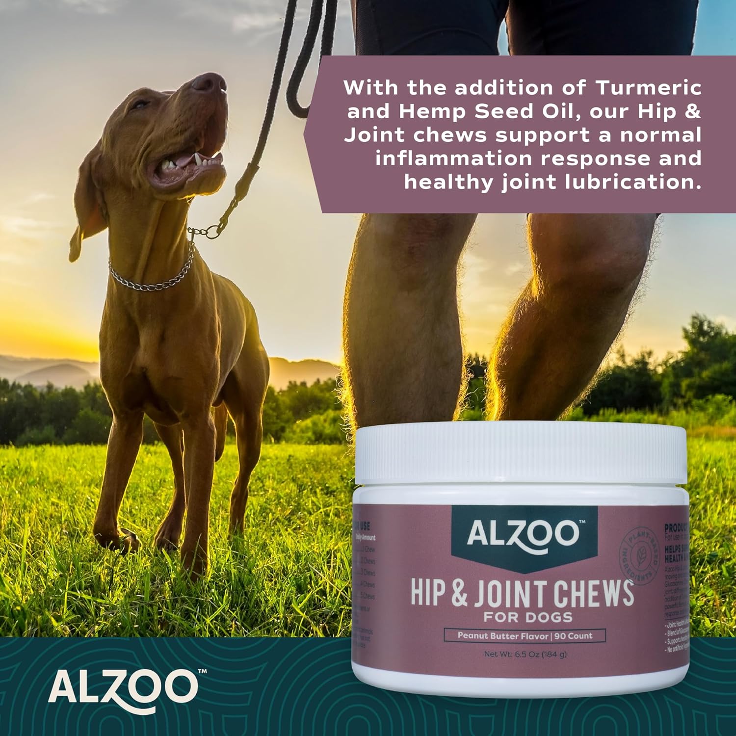 ALZOO Soft Chew Supplements for Dogs - 90 count