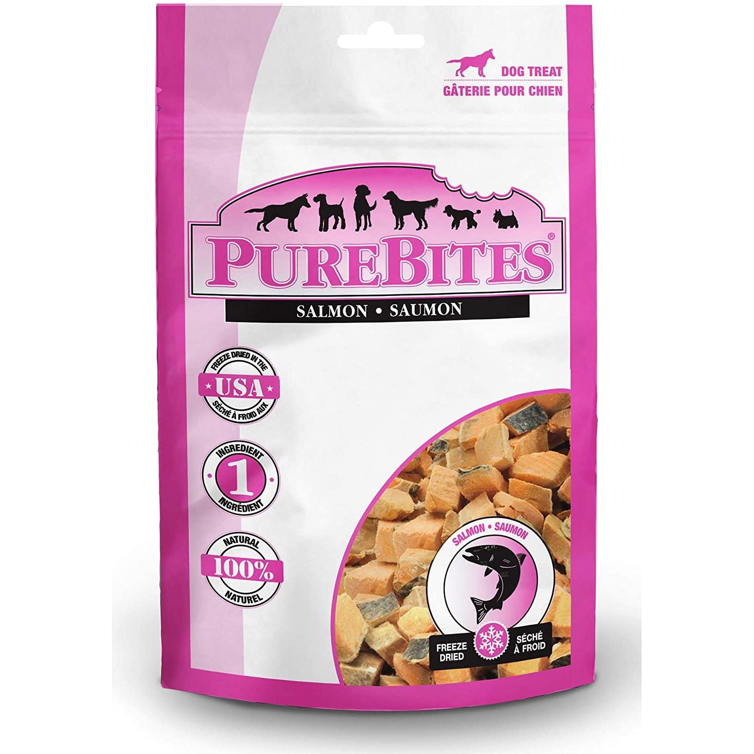 PureBites Freeze-Dried Salmon Dog Treats