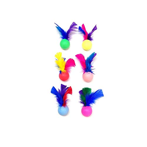 Go Cat Feather Pong Cat Toy