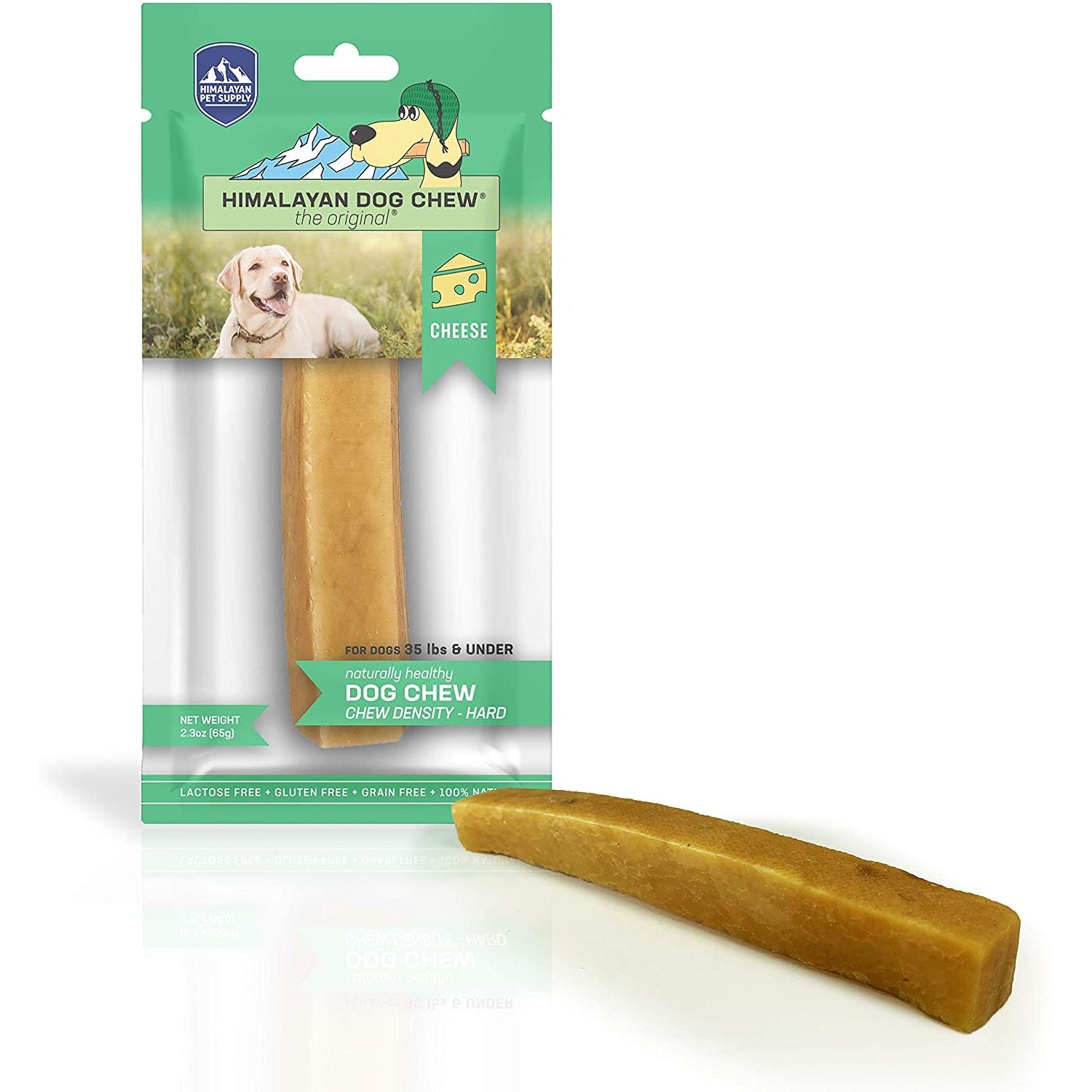 Himalayan Cheese Chews | Long Lasting, Stain Free, Protein Rich, Low Odor | 100% Natural, Healthy & Safe | No Lactose, Gluten Or Grains | Medium | for Dogs 35 Lbs & Smaller