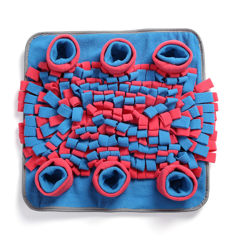 WOOZAPET Snuffle Mat Boredom Buster Interactive Puzzle Feeding Mat for Dogs