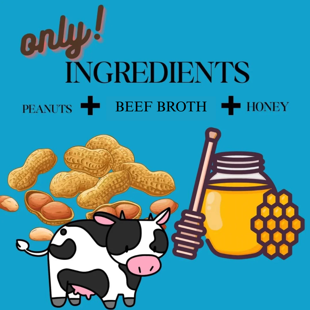 Bark Bistro Beef Broth Buddy Budder 17oz jar