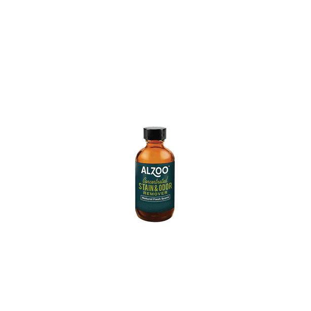 ALZOO Concentrated Enzyme-Based Sustainable Stain & Odor Remover & Refillable Bottle