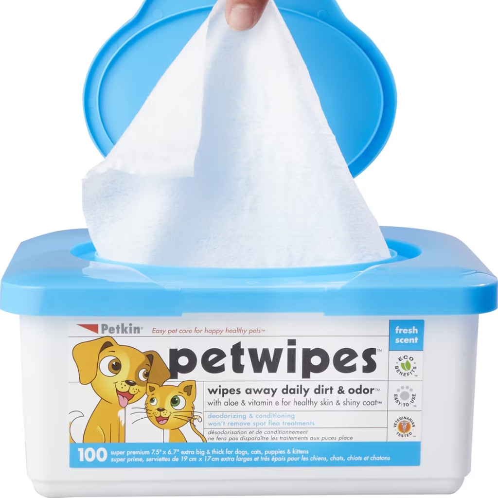Petkin Petwipes 100 count