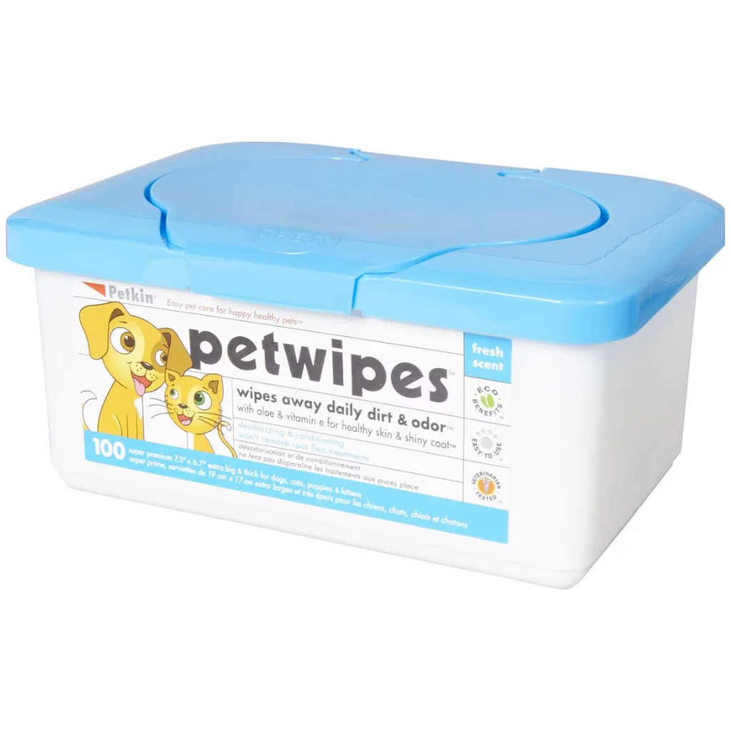Petkin Petwipes 100 count