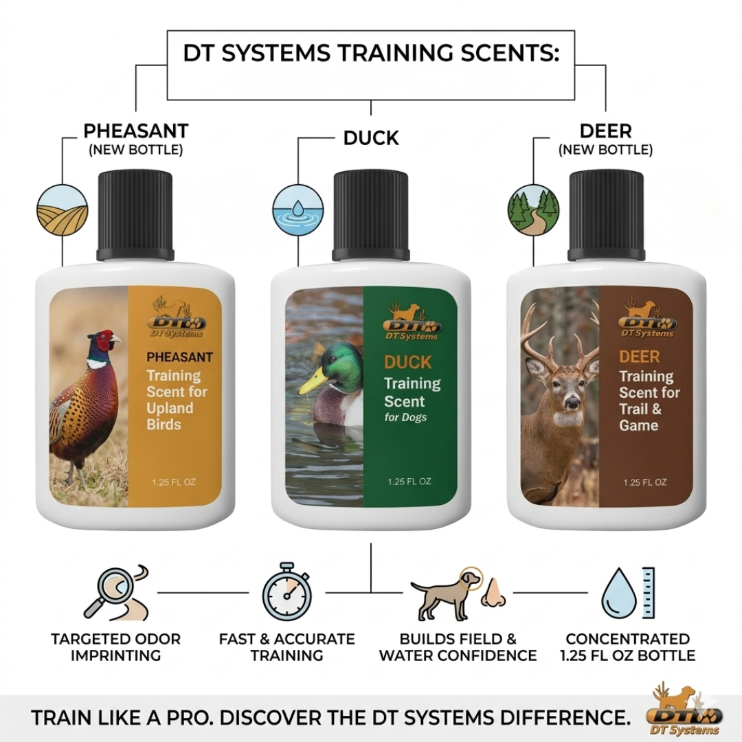 D.T. Systems Training Scent for Hunting Dogs — 1.25 oz