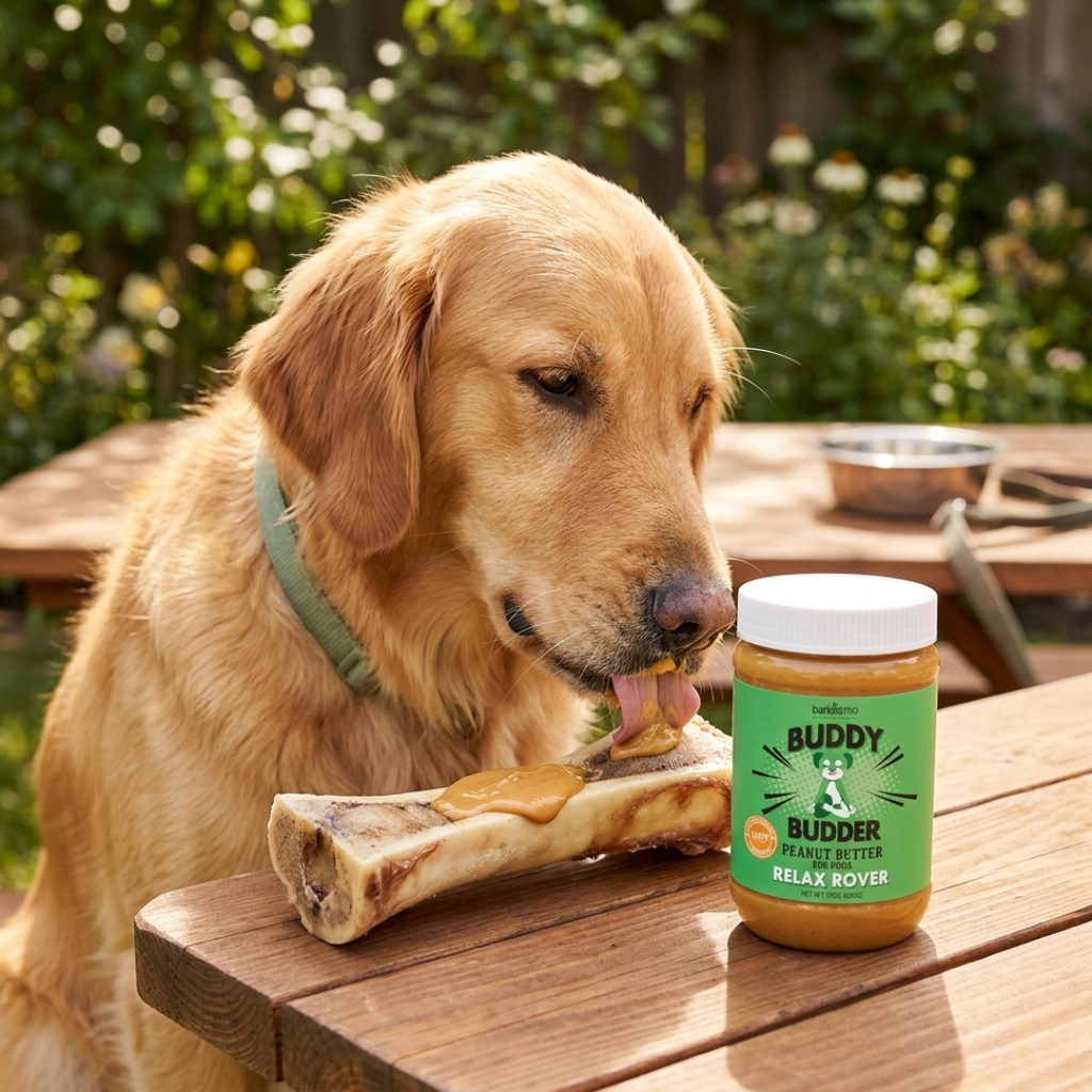 Bark Bistro Relax Rover Buddy Budder — Calming Dog Peanut Butter, 17 oz