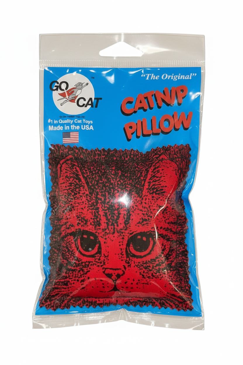 Go Cat Catnip Pillow Cat Toy
