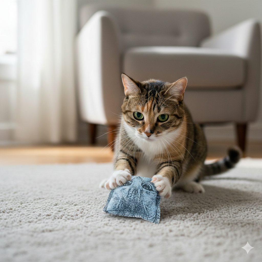 Go Cat Catnip Pillow Cat Toy