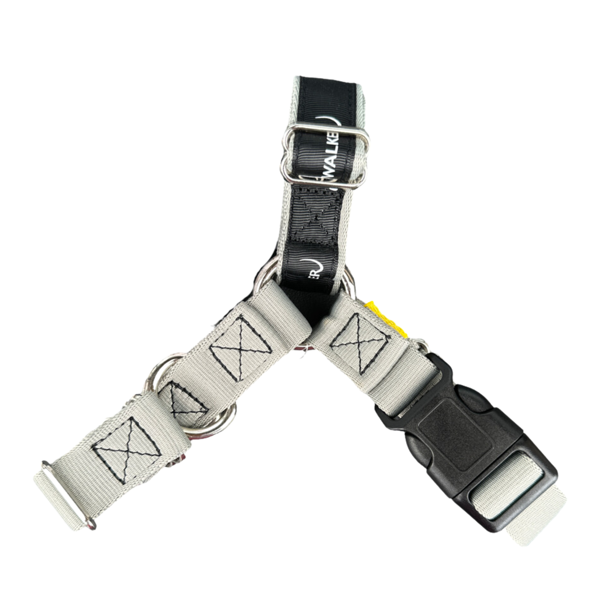JWalker Side Attachment No-Pull Dog Harness, Mountain Gray
