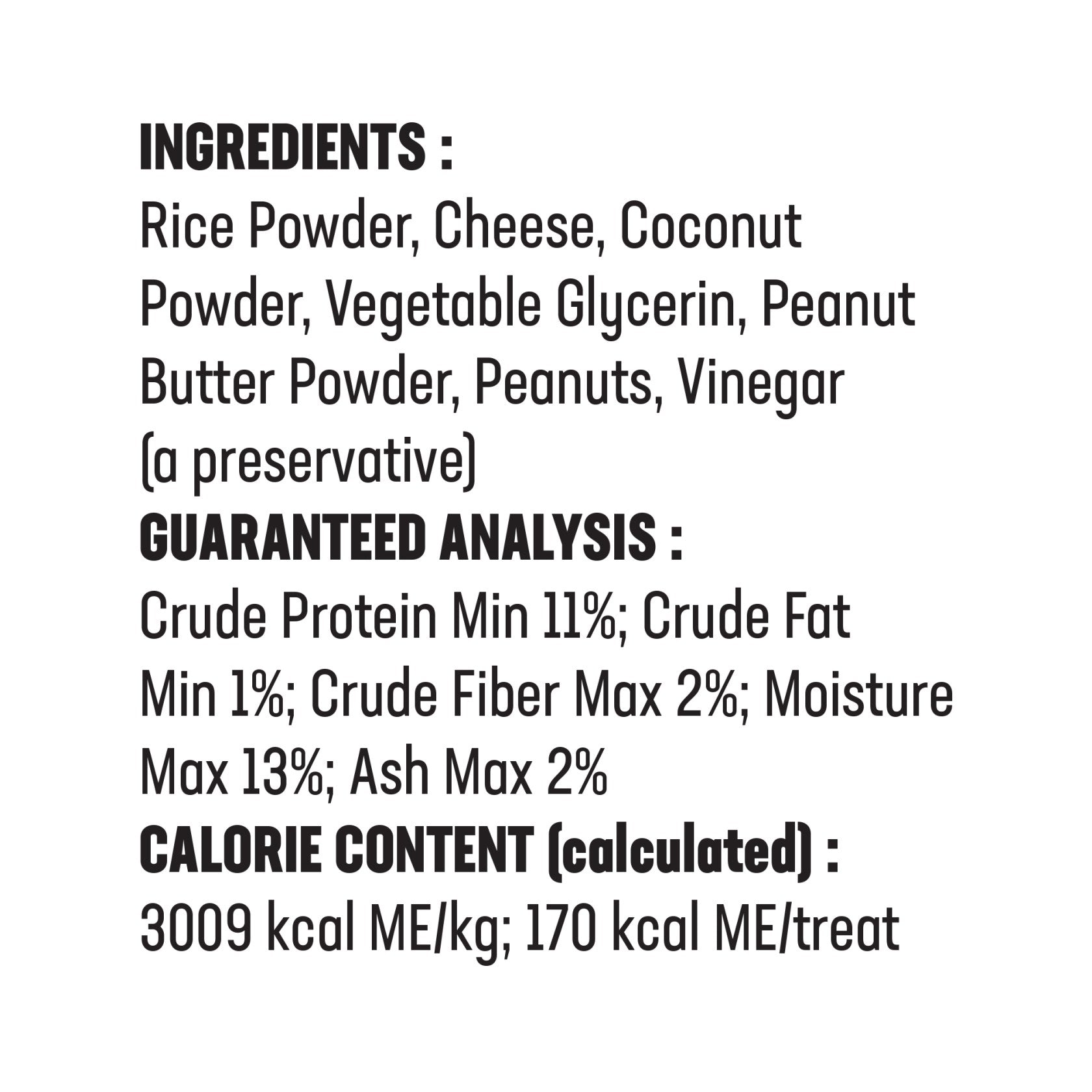 Himalayan Happy Teeth Natural Cheese Dog Chews | Peanut Butter Flavor