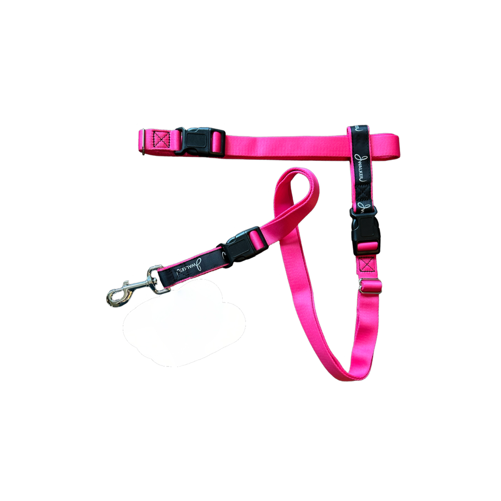 JWalker Dog 4-in-1 Hands-Free Walking Utility Dog Leash, Large