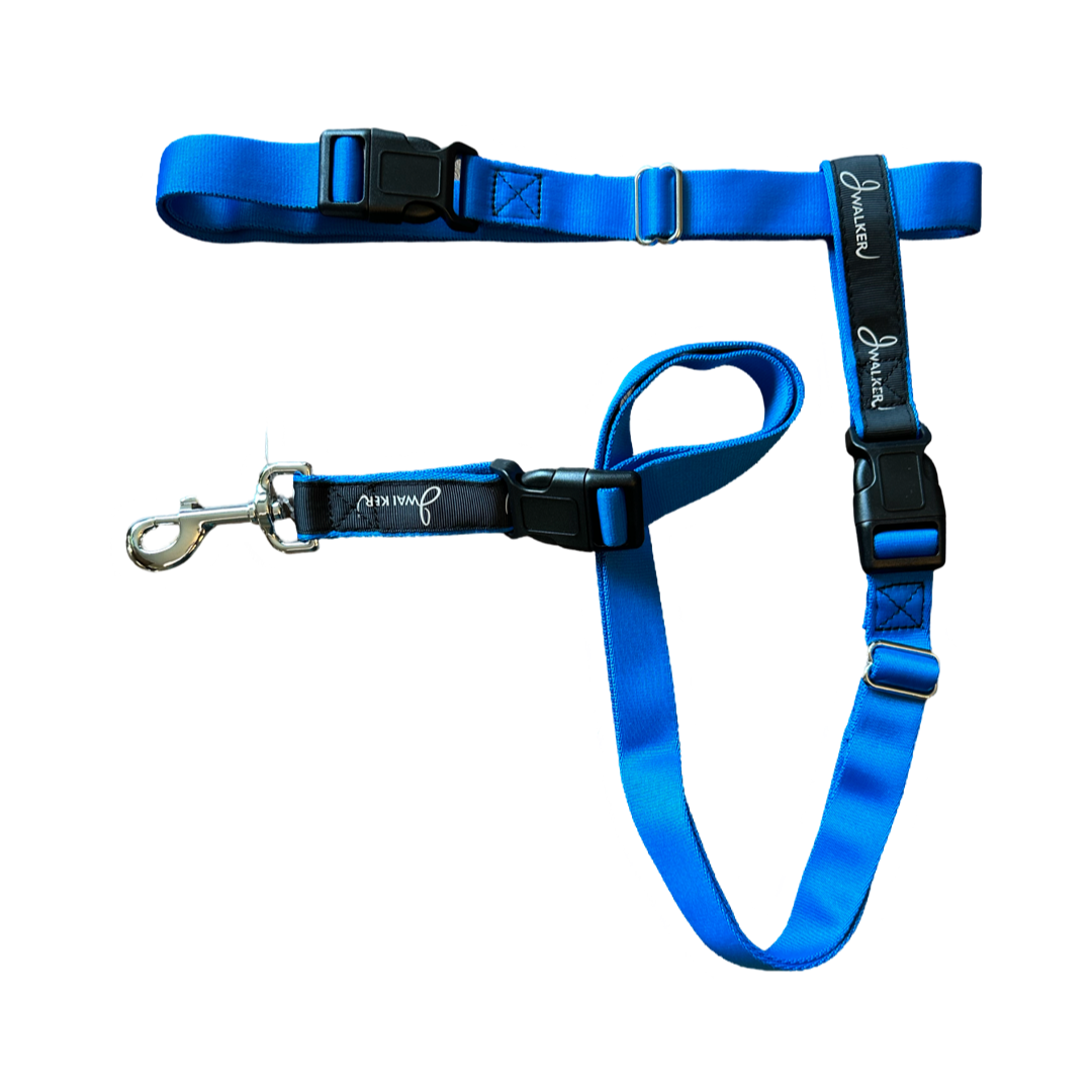 JWalker Dog 4-in-1 Hands-Free Walking Utility Dog Leash, Large