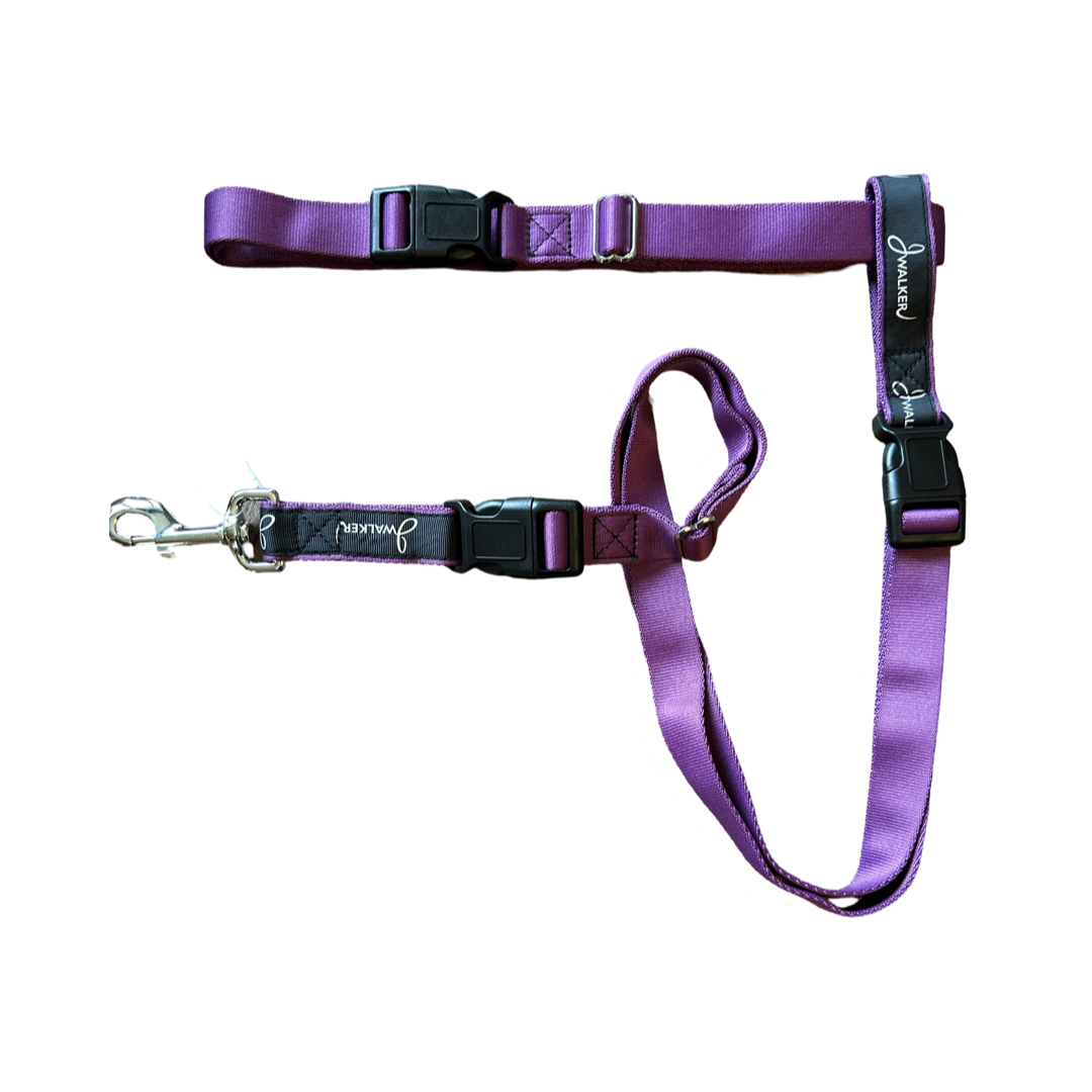 JWalker Dog 4-in-1 Hands-Free Walking Utility Dog Leash, Large