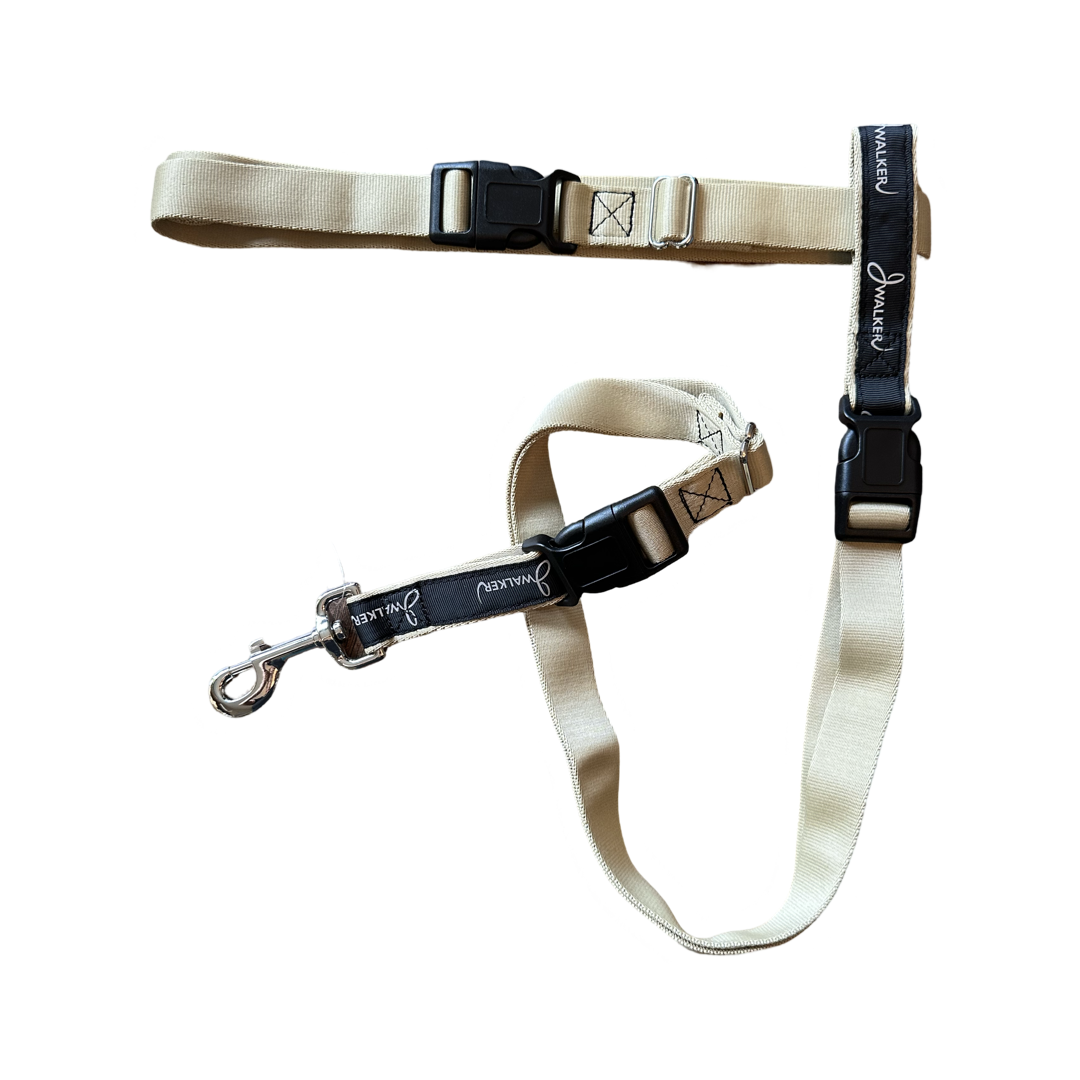 JWalker Dog 4-in-1 Hands-Free Walking Utility Dog Leash, Large