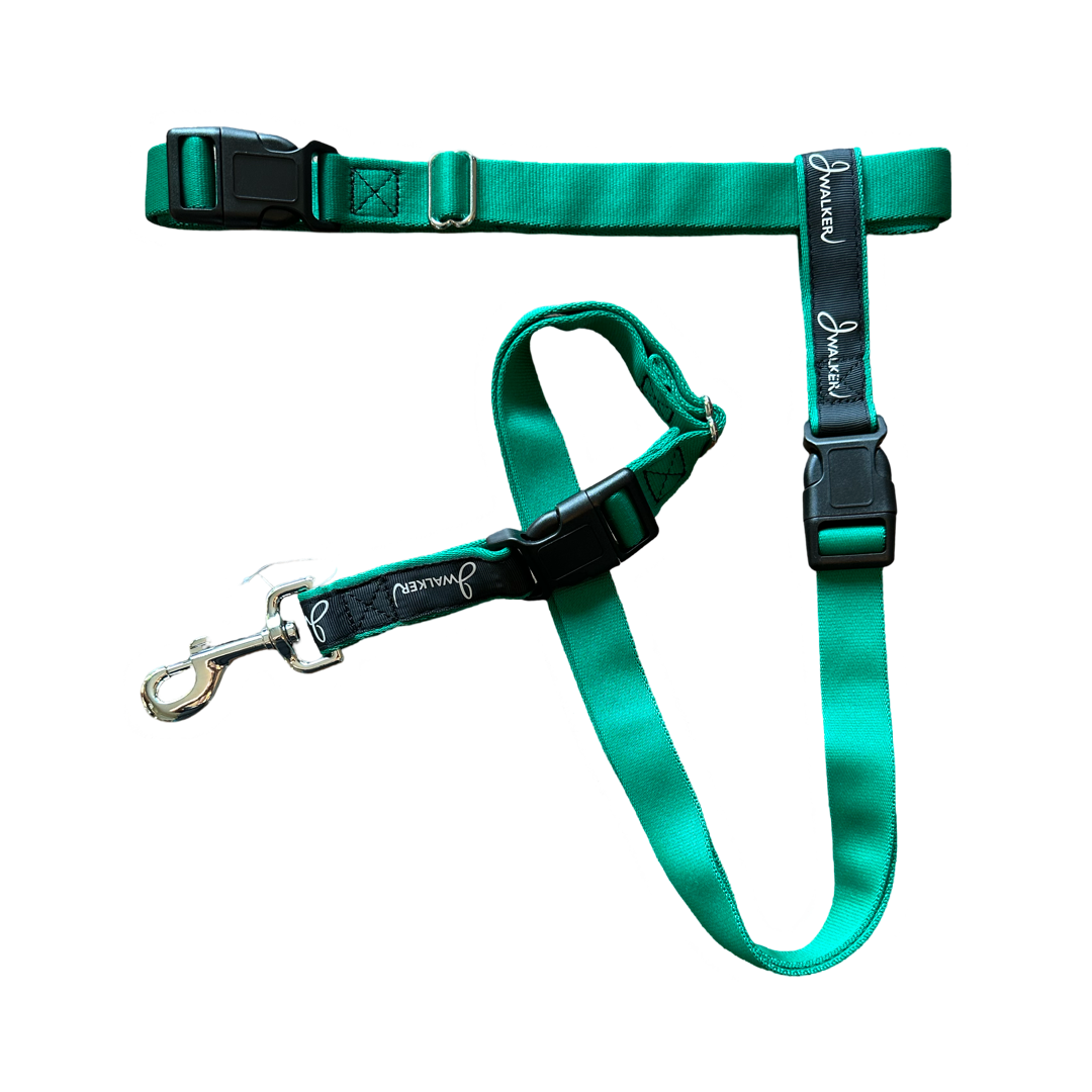JWalker Dog 4-in-1 Hands-Free Walking Utility Dog Leash, Large
