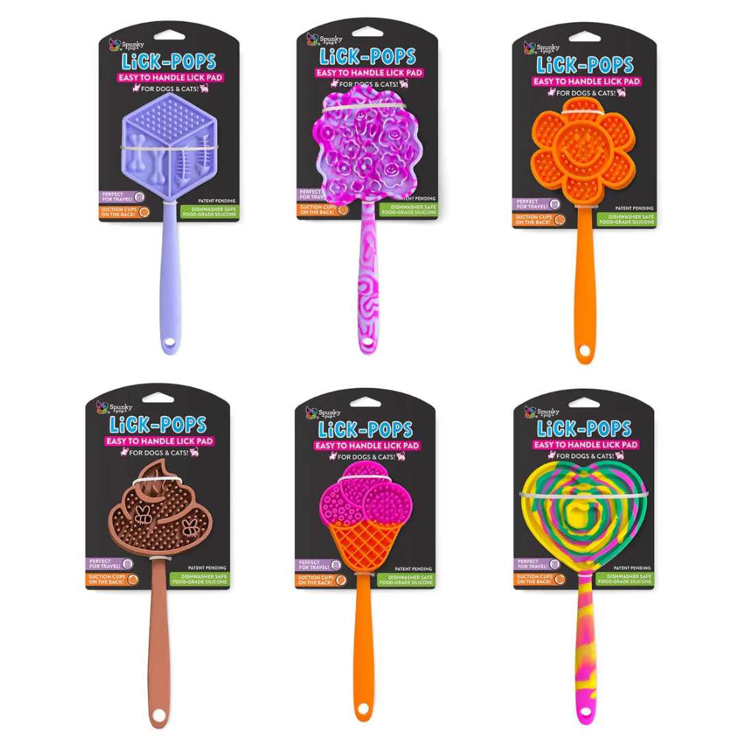 Bark Bistro Buddy Budder Squeeze Pack + Spunky Pup Lick-Pop Combo