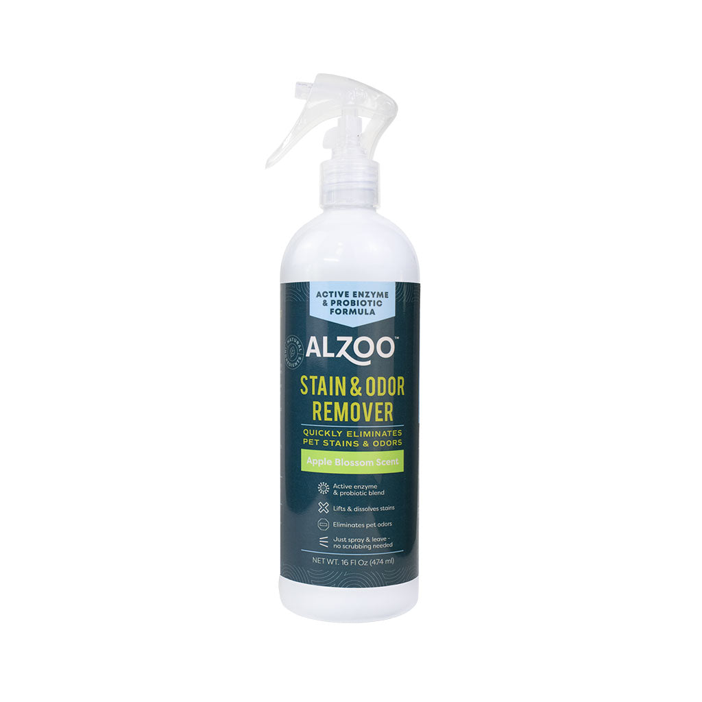 ALZOO Stain and Odor Remover Spray Apple Blossom
