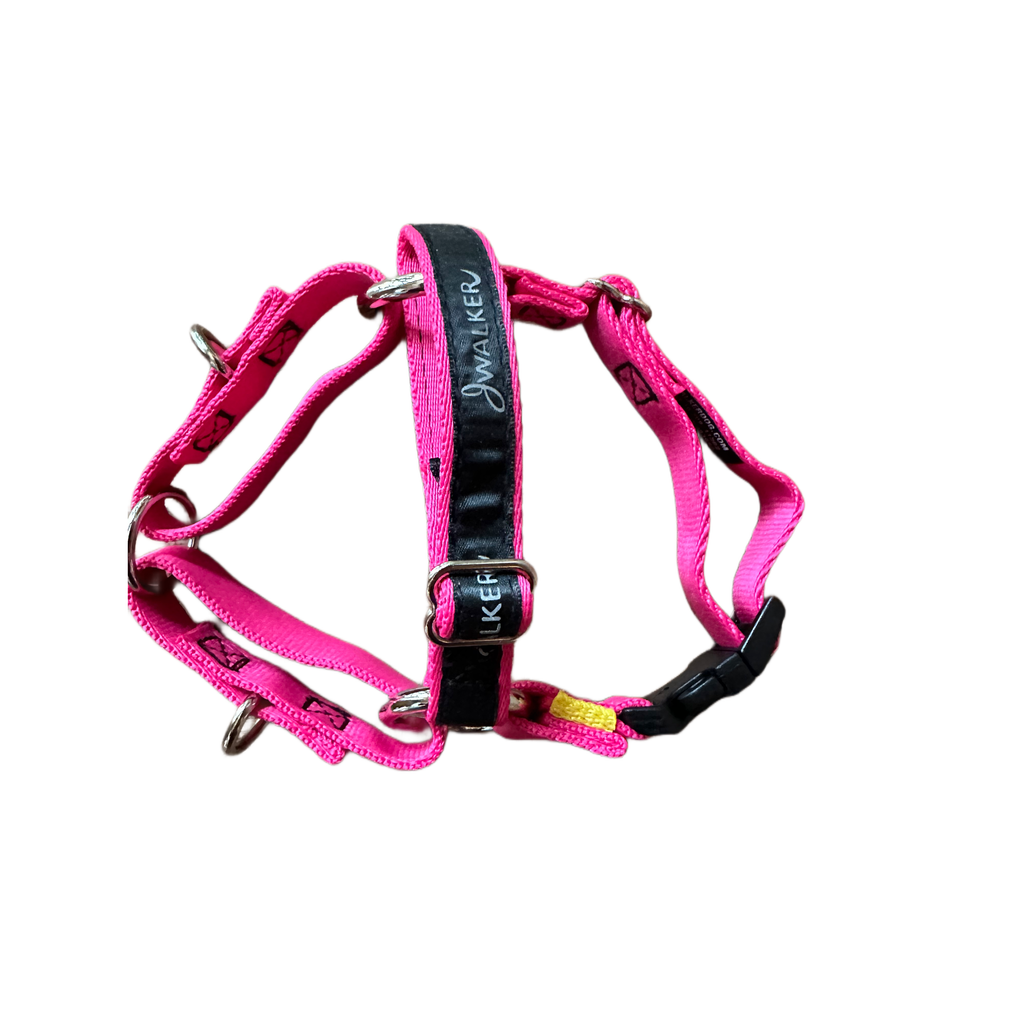 JWalker Side Attachment No-Pull Dog Harness, Raspberry
