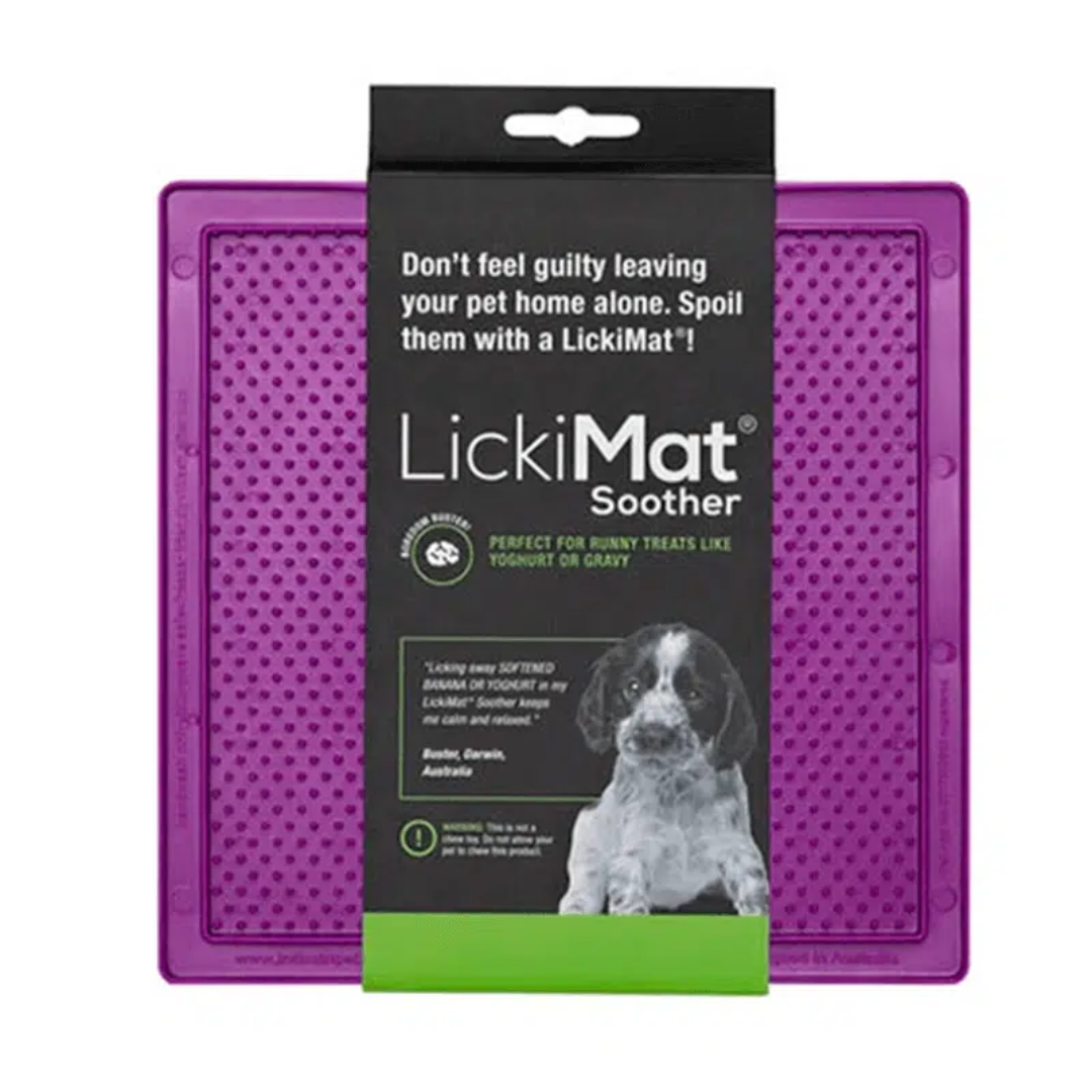LickiMat Classic Soother Slow Feeder for Dogs