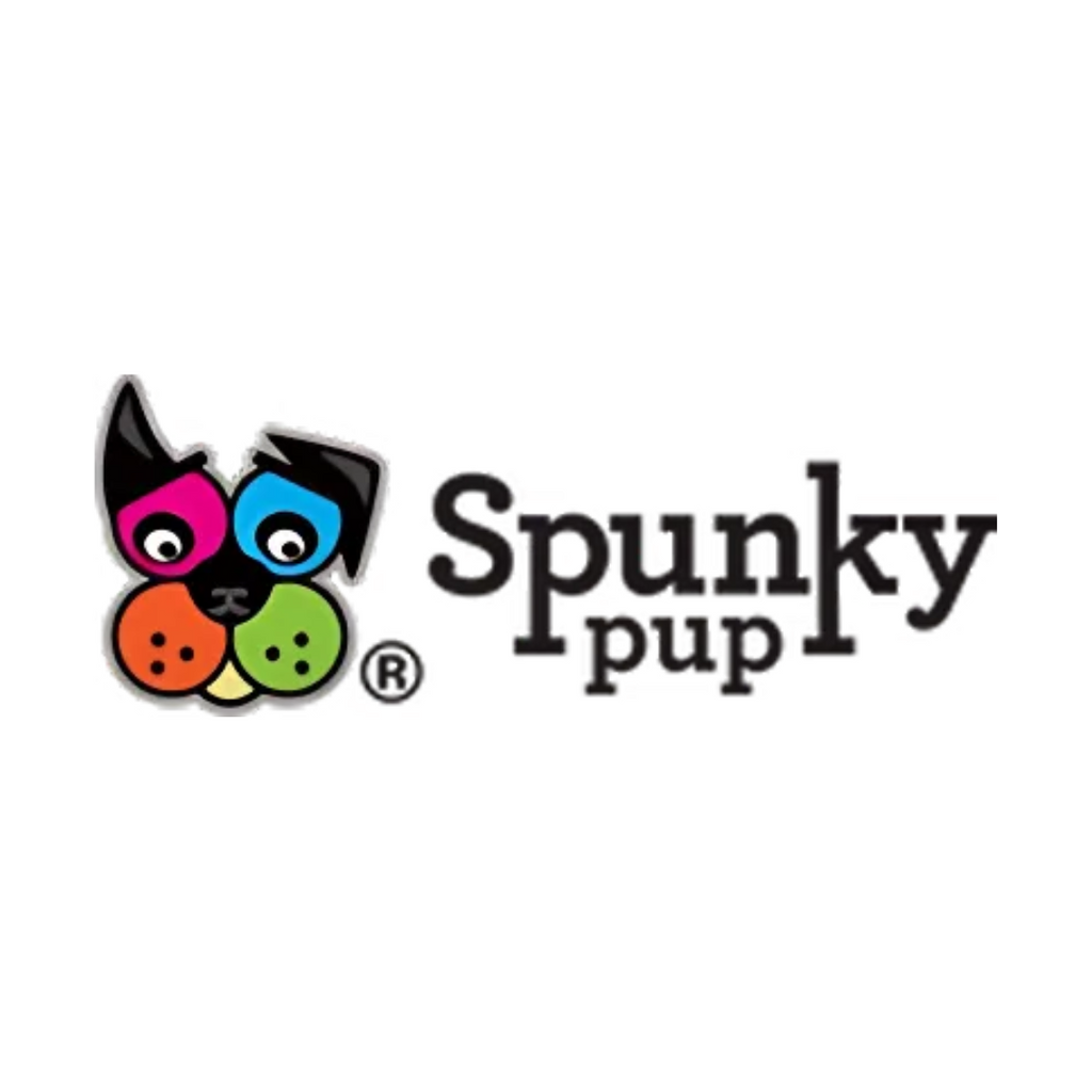 Spunky Pup Gummy Bear Interactive Dog Toy with Treats Included - Assorted Neon Colors- Medium